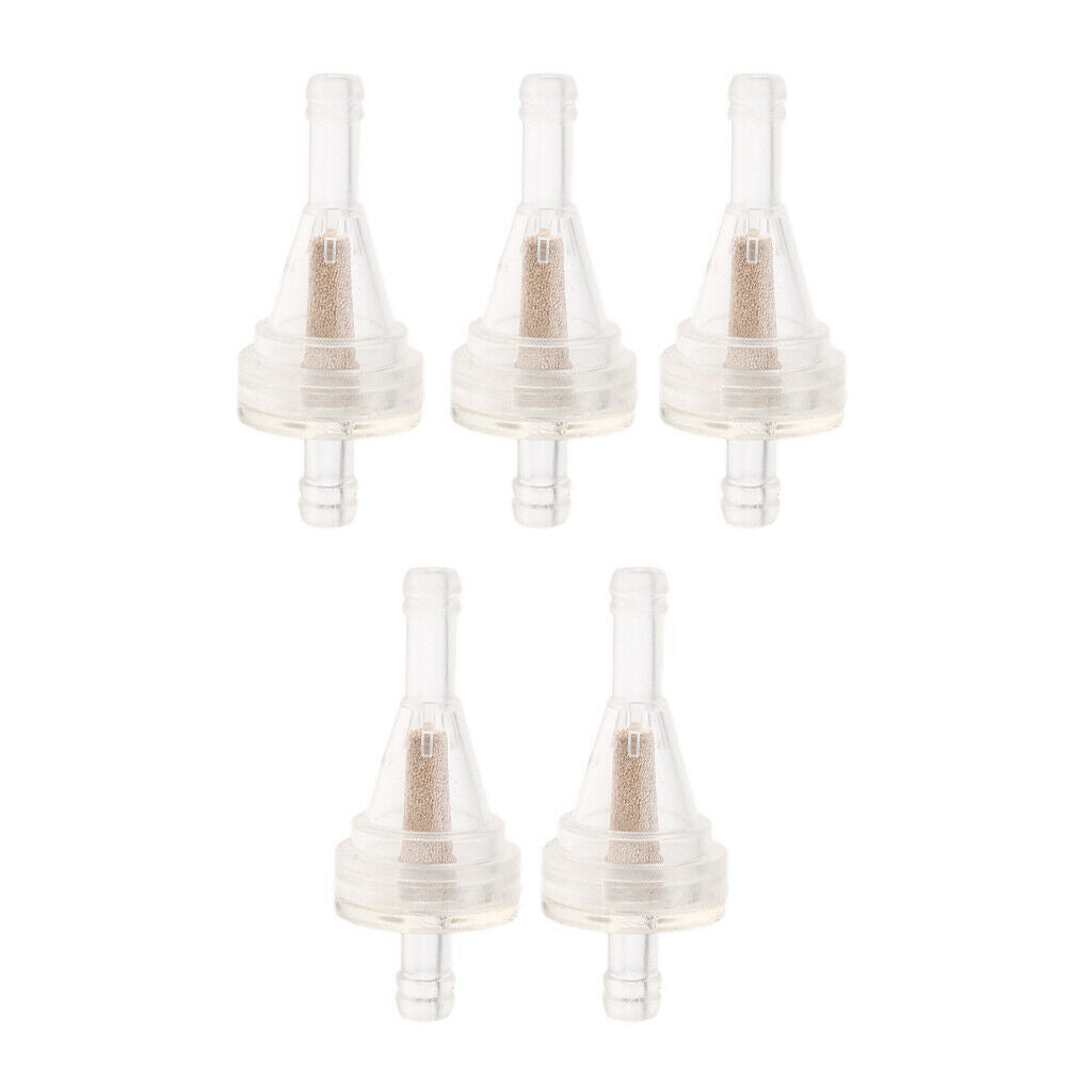5pcs 1/4'' 6mm Hose Motorcycle Scooter Gasoline