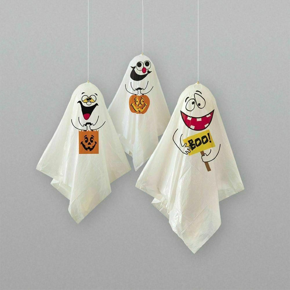 Haunted Ornament Door Scary Spooks Ghost Bags Halloween Hanging Decoration