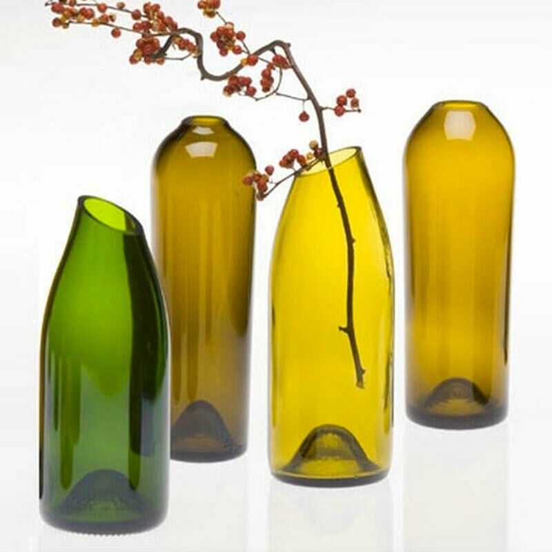 Coupe Bottle IN Glass Manual - Make Your Own Lens Vase Floral Candle Lamps - New