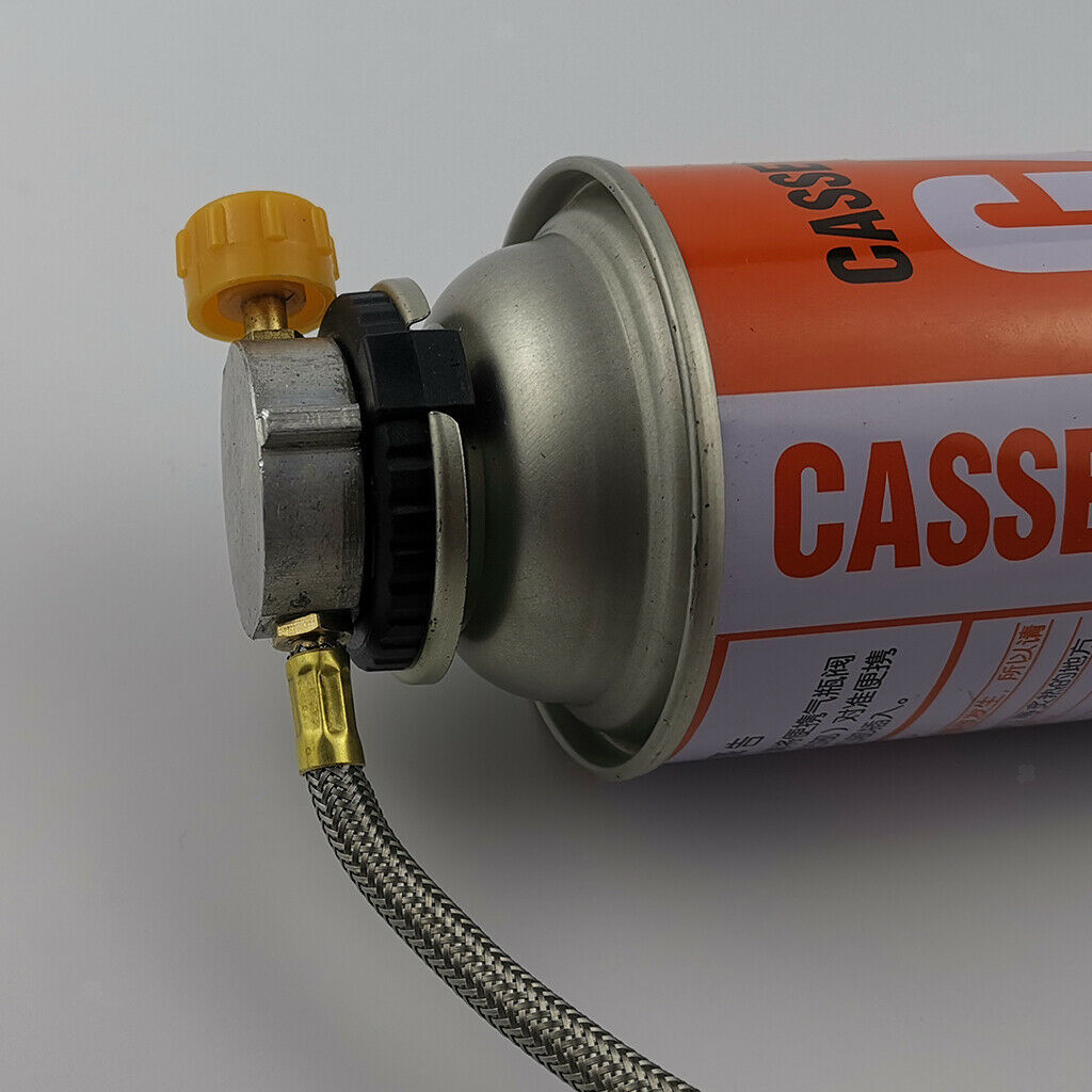Camping 42cm Outdoor Gas Stove Propane Refill Adapter Cylinder 12in Supply Hose