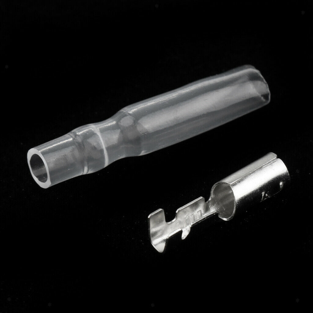 200PCS Car 3.9mm  Connectors Male & Female Wire Terminals Insulation