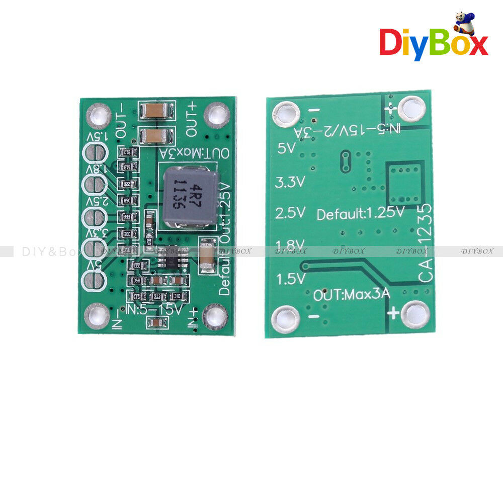 Buck Converter Step Down Power Module 5~16V to 1.5V 1.8V 2.5V 3.3V 5V
