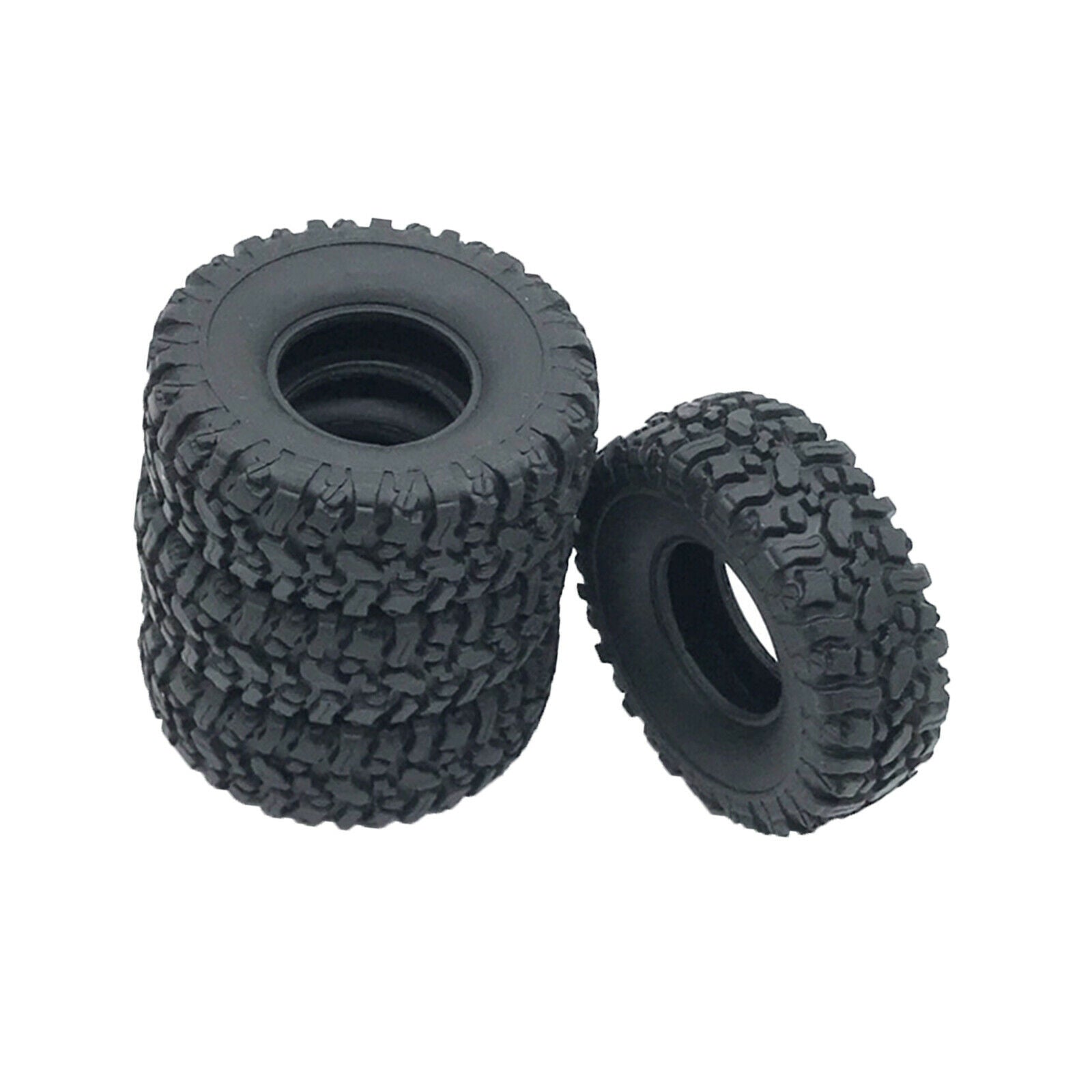 4-pack 66mm Tires Replaces for WPL B-1 B-14 B-24 B24 1:16 RC Car Spare Parts