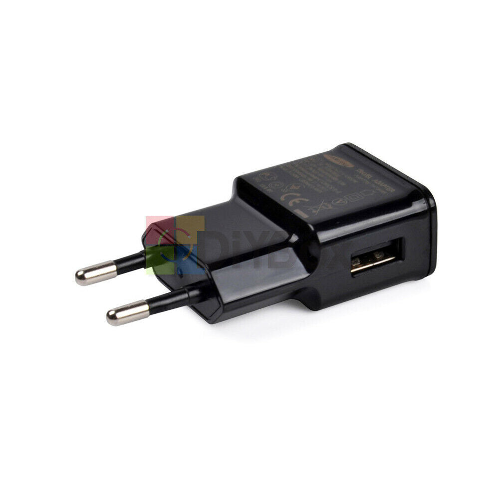 5V 2A USB EU Plug Wall Charger One 1 Port Charging Travel Adjust Power Adapter
