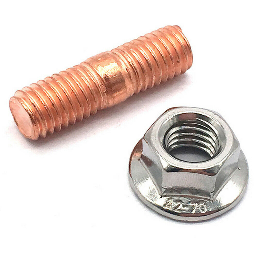 M10x1.5 Threaded  Studs Kit Flange Nuts High Strength T3 T4 T6