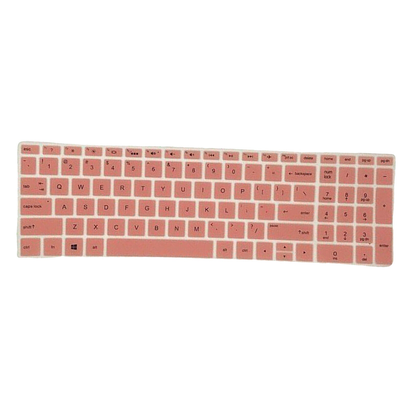 2pcs Laptop Soft Silicone Keyboard Skin Cover for  15.6" BF Pink & Blue
