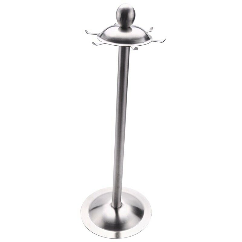 Kitchen Utensil Holder Organizer 360 Degree Rotating Carousel With Six Hooks WD3