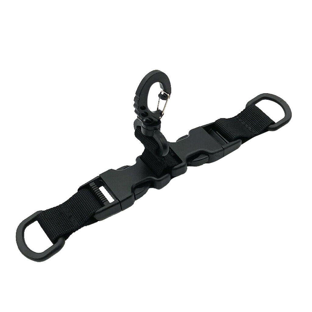 2 x webbing clip nylon webbing for 25mm straps