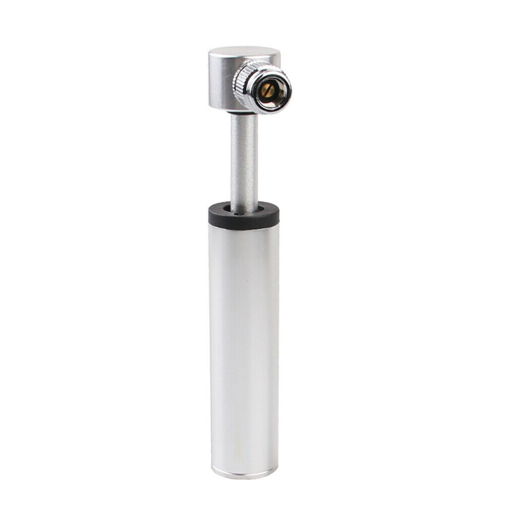 Bike Pump Fits Presta and Schrader - Mini Bicycle Tire Pump Inflator - Ball Pump