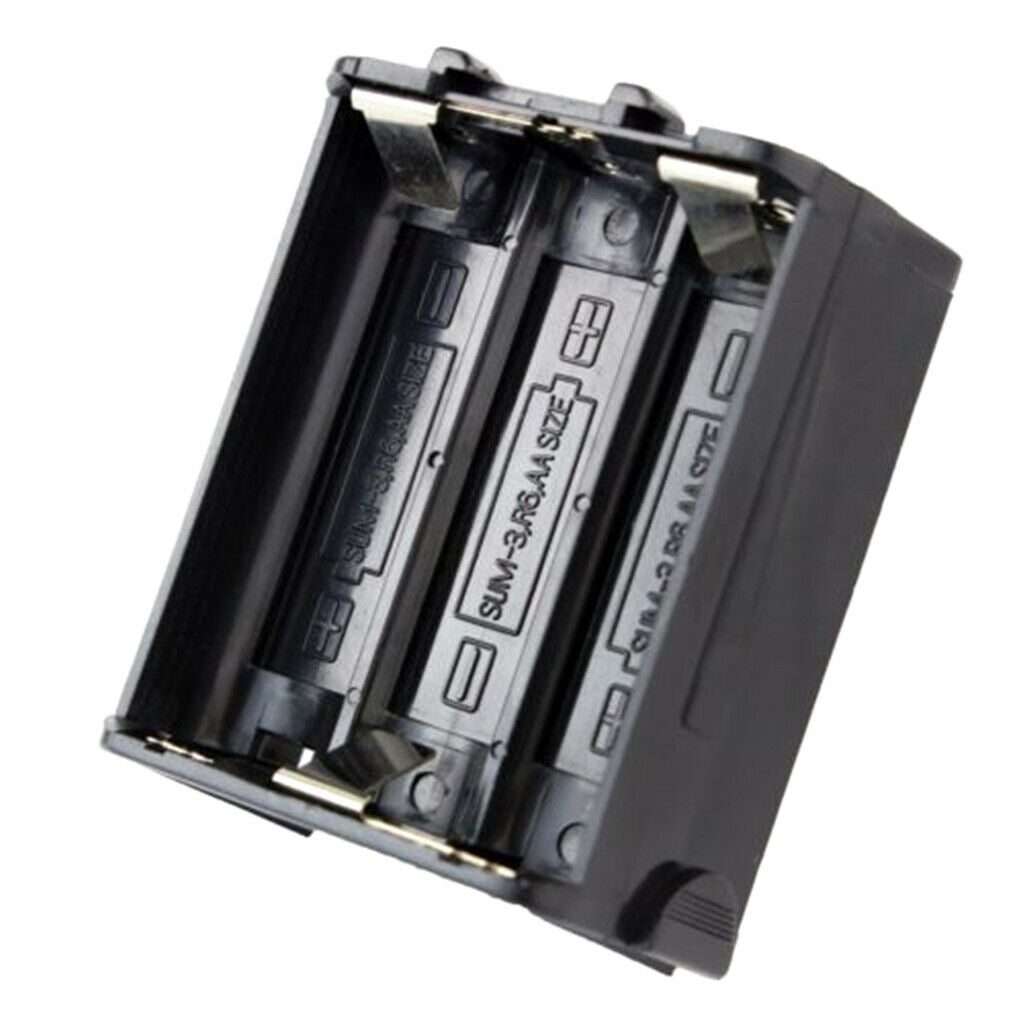 6xAA Battery Case Storage Box For   TH-28A TH-48A TH-78A Walkie Talkie