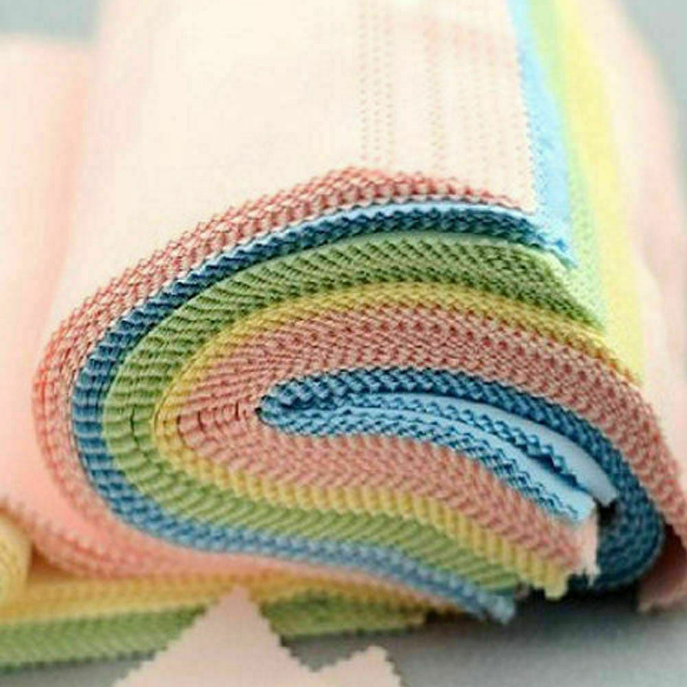 10xNew Cleaning Cloth Square Microfiber Phone Screen Camera Lens Glasses Cleaner