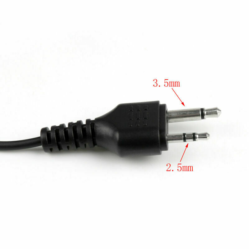 1x Covert Acoustic Air Tube Headset Vox For Midland GX55 GX50 GXT400  AT2