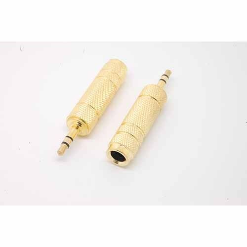 6.35mm 1/4" Female to 3.5mm Male Stereo Audio Hifi Mic Jack Adapter Converter