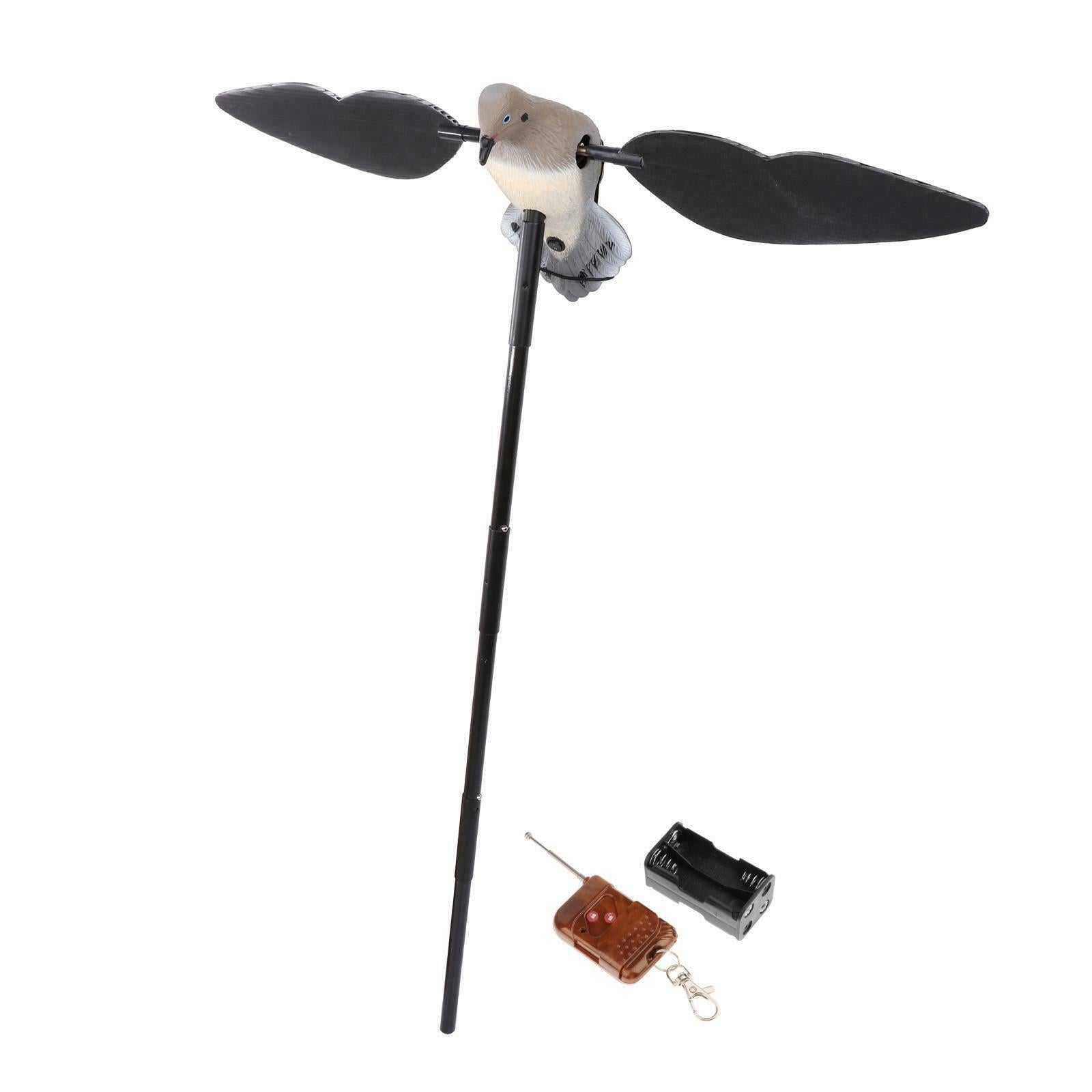 Voodoo Dove Decoy   Wing Motion Dove Decoy Includes Bar & Remote