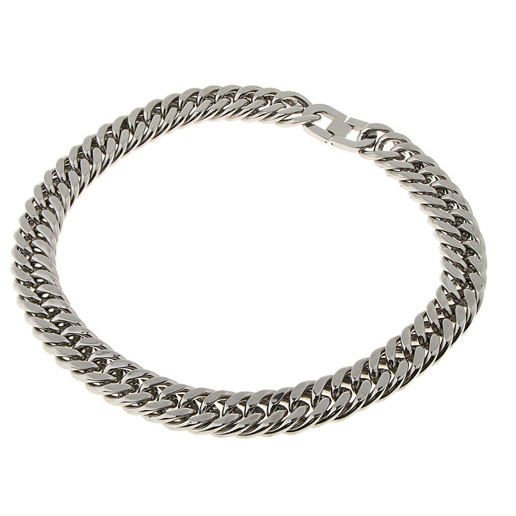 Cuban Chain Necklace Curb Chain Unisex Stainless Steel Necklace Link Chain