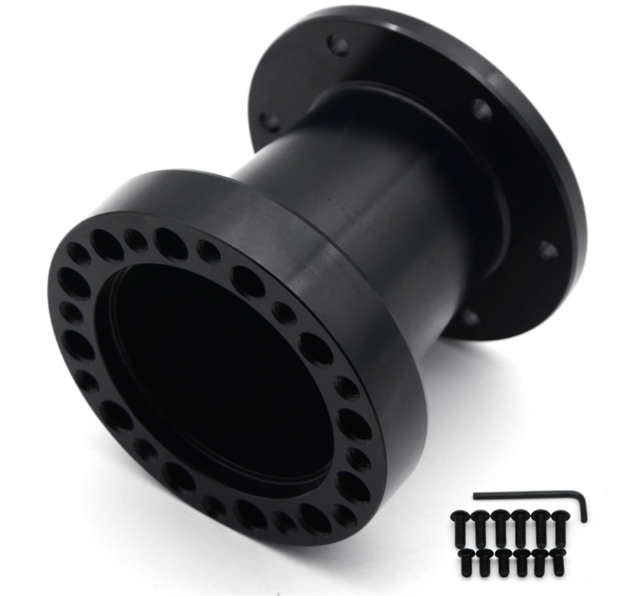 Universal Steering Wheel Hub Spacer 3 INCH Aluminum Steering Wheel Hub Boss Kit