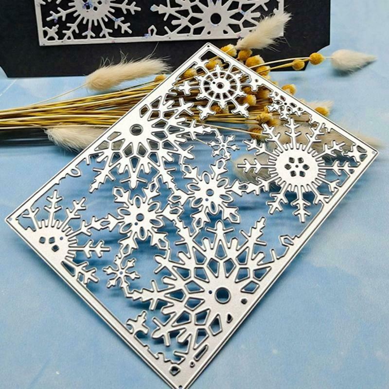 Hollow Flower Metal Cutting Dies Stencil DIY Scrapbook Album Paper Card Template