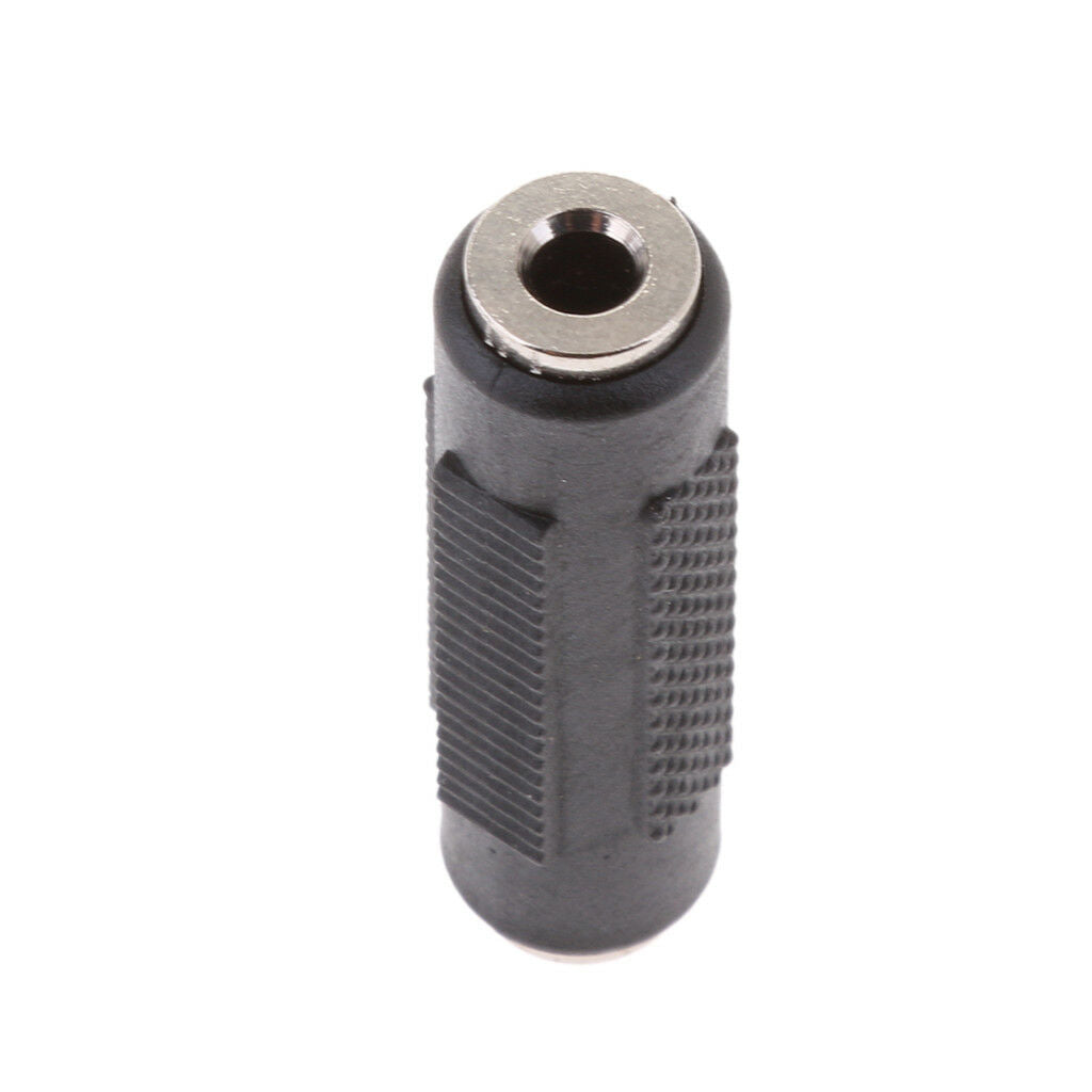 5x 3.5mm 1/8" Aux Stereo Female to Female Audio Coupler Adapter Jack Plug