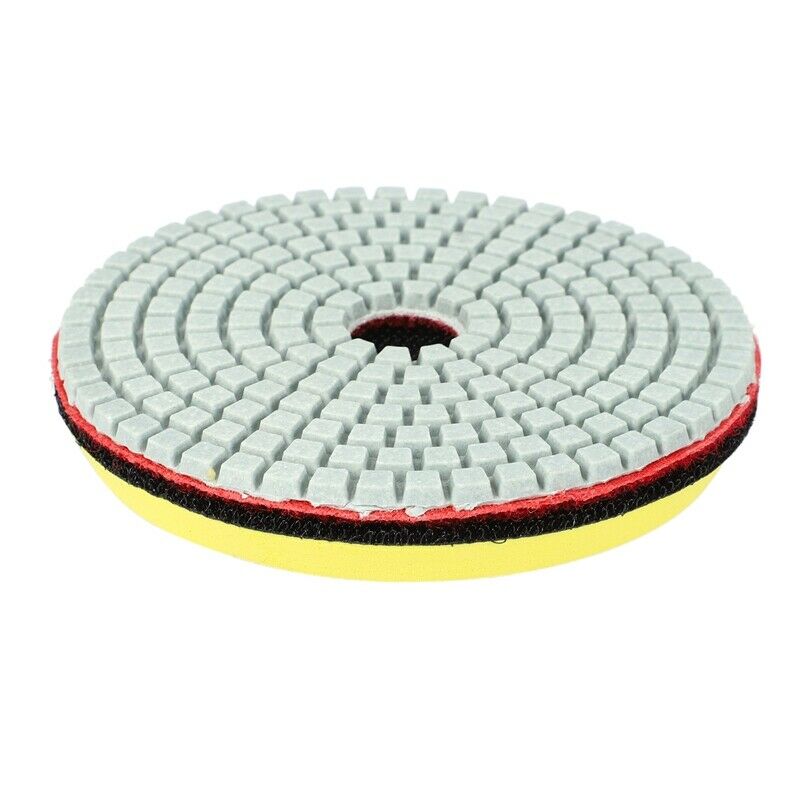 16Pcs Diamond Polishing Pads Kit 4 Inch 100 Mm Wet/Dry For Granite Stone ConcrR3
