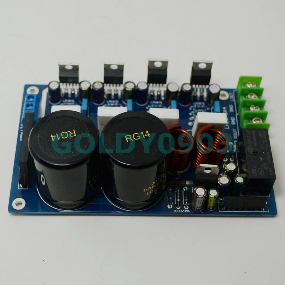 LM1875 Parallel 2.0 Amplifier Board with C1237 Below-50 W + 50 W (with cone out)