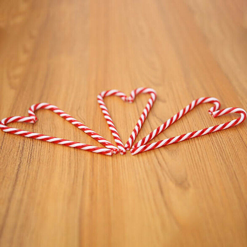 6Pcs Xmas Tree Candy Cane Hanging Ornament Decoration Christmas Party Deco.l8