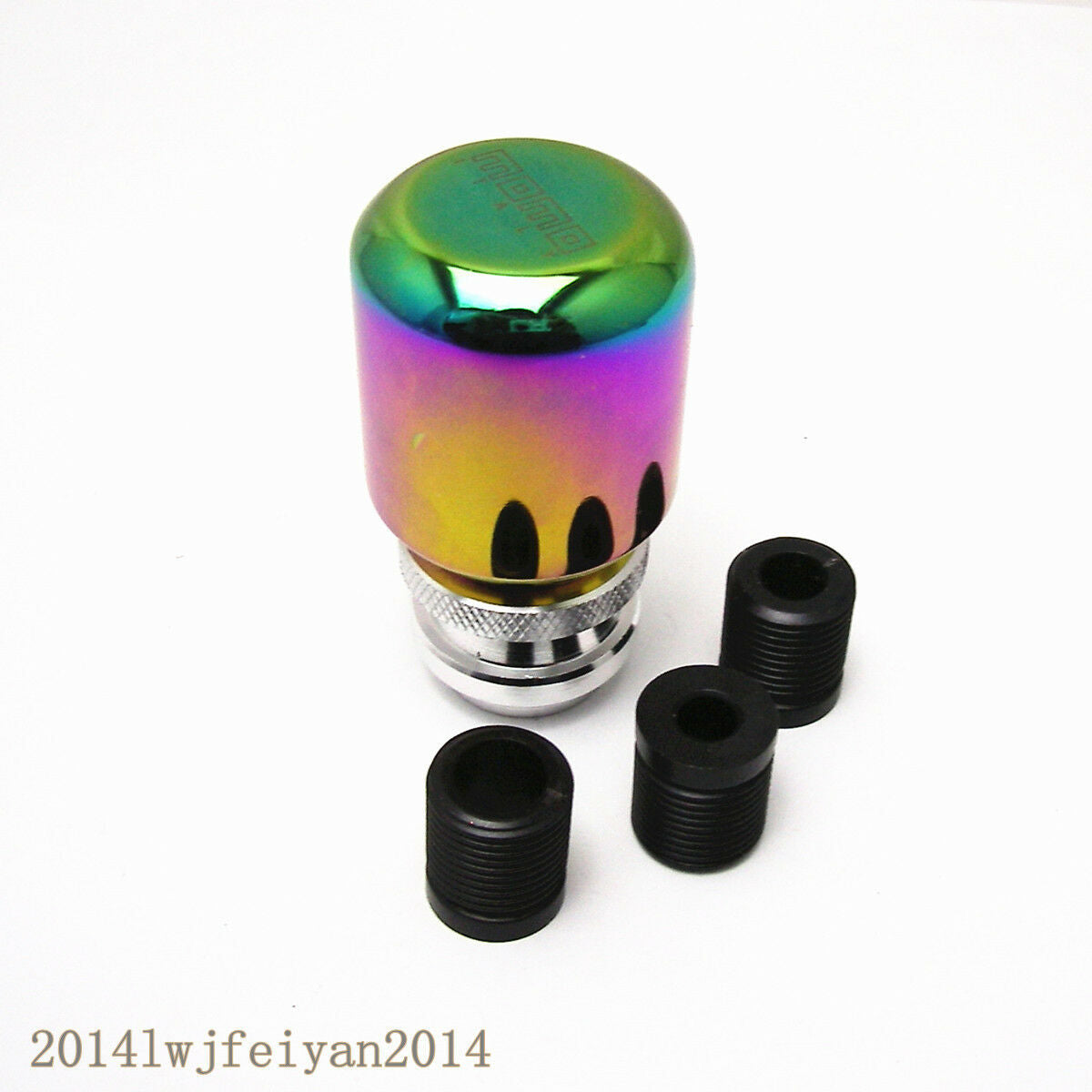 Auto Car Manual Gear Shift Knob Aluminum Alloy Colourful Scalable Shifter Stick