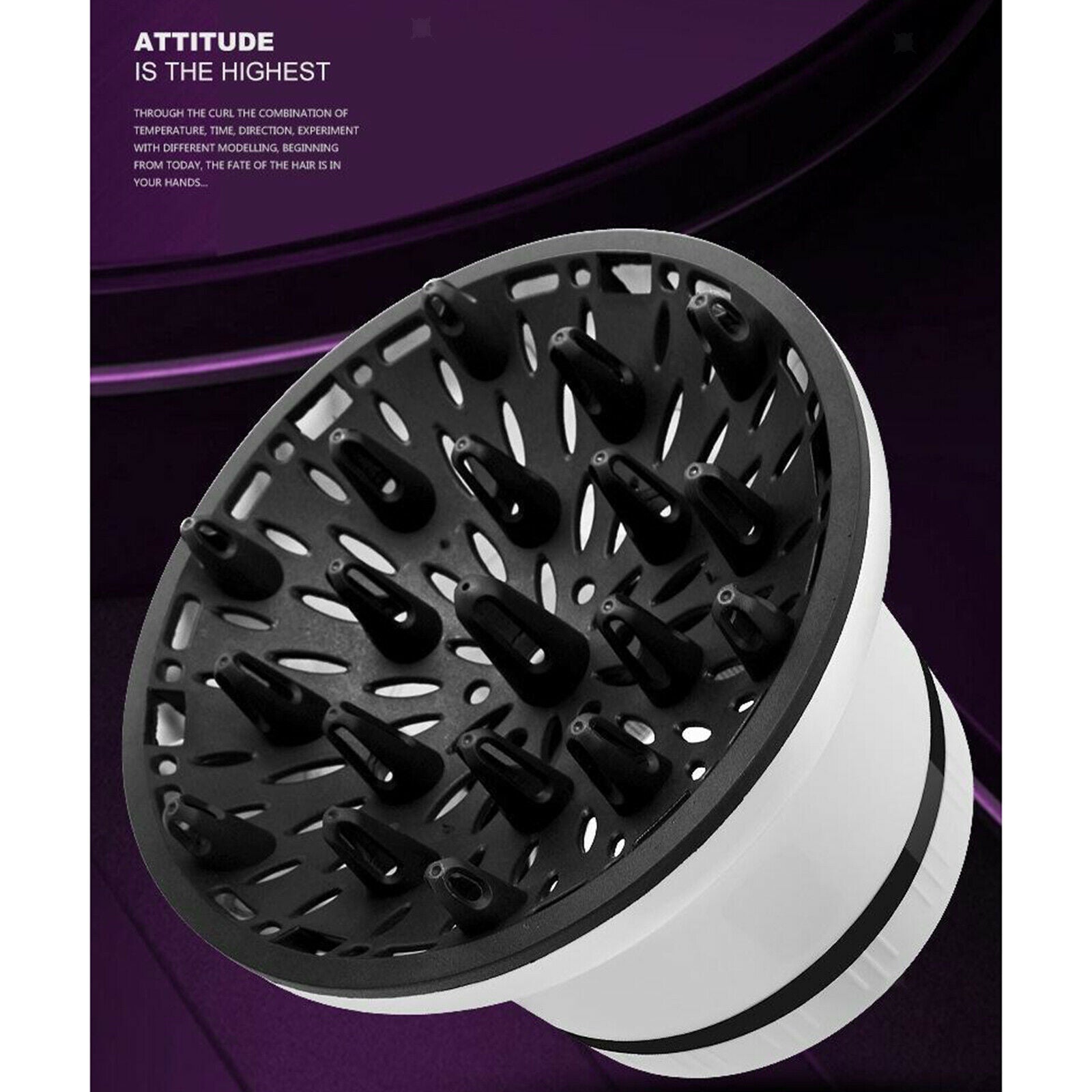 Universal Hair Diffuser for Dryers Suitable for 1.4 Inch to 3.1 Inch