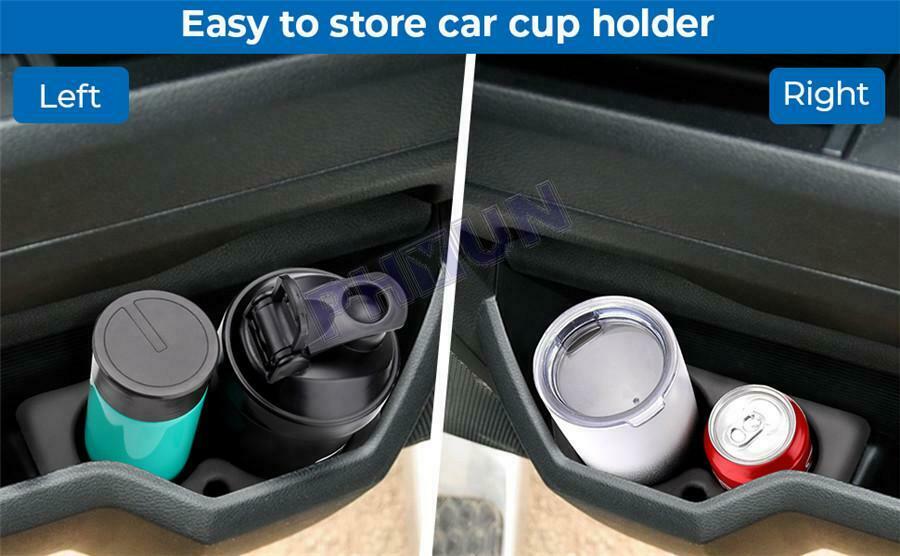 2x Car Front Door Panel Cup Holder For Dodge Ram 1500 2500 3500 2009-2018 3500