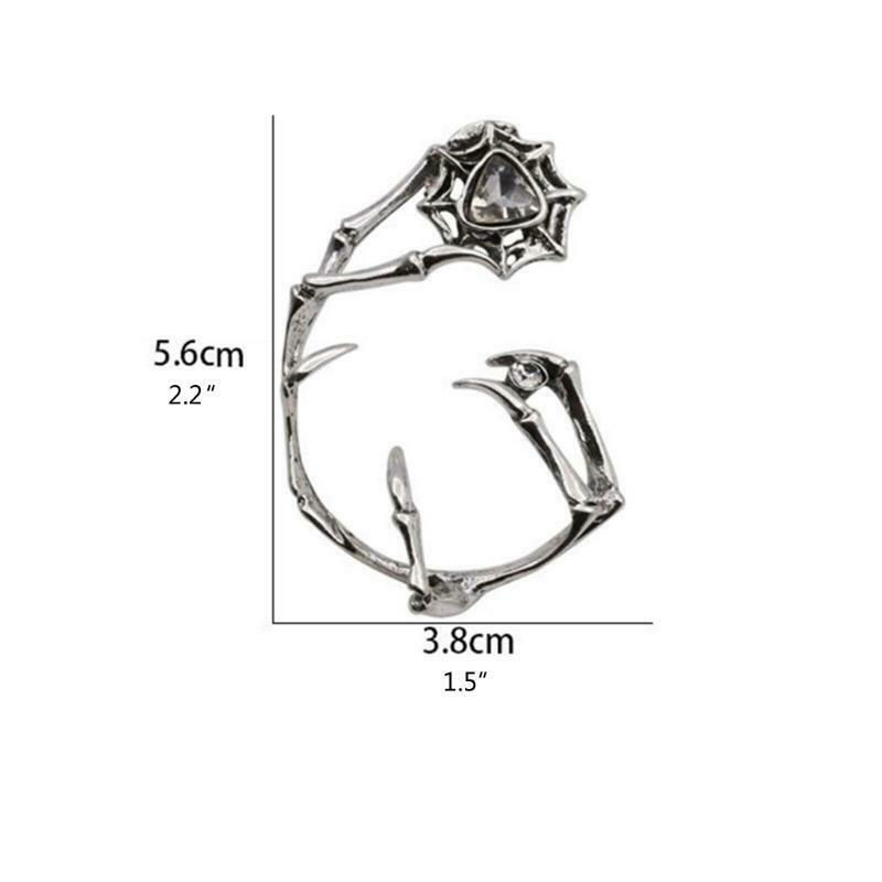 Punk Earrings Black Devil Claw Earrings for Jewelry Decoration
