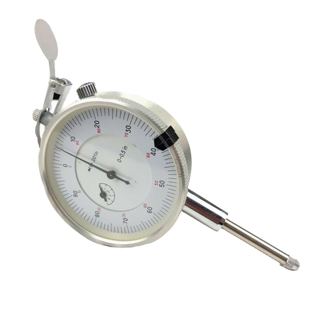 0-0.5Inch Precision Dial Test Indicator Gage Gauge with Pointer Inch System