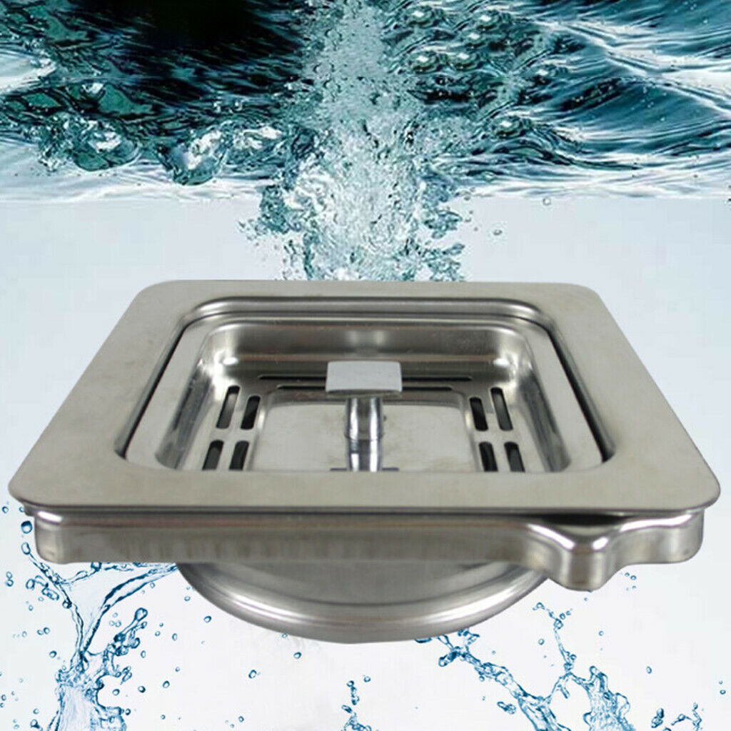 1pc Square Garbage Disposer Basket Food Waste Disposer Adapter Anti-Clogging