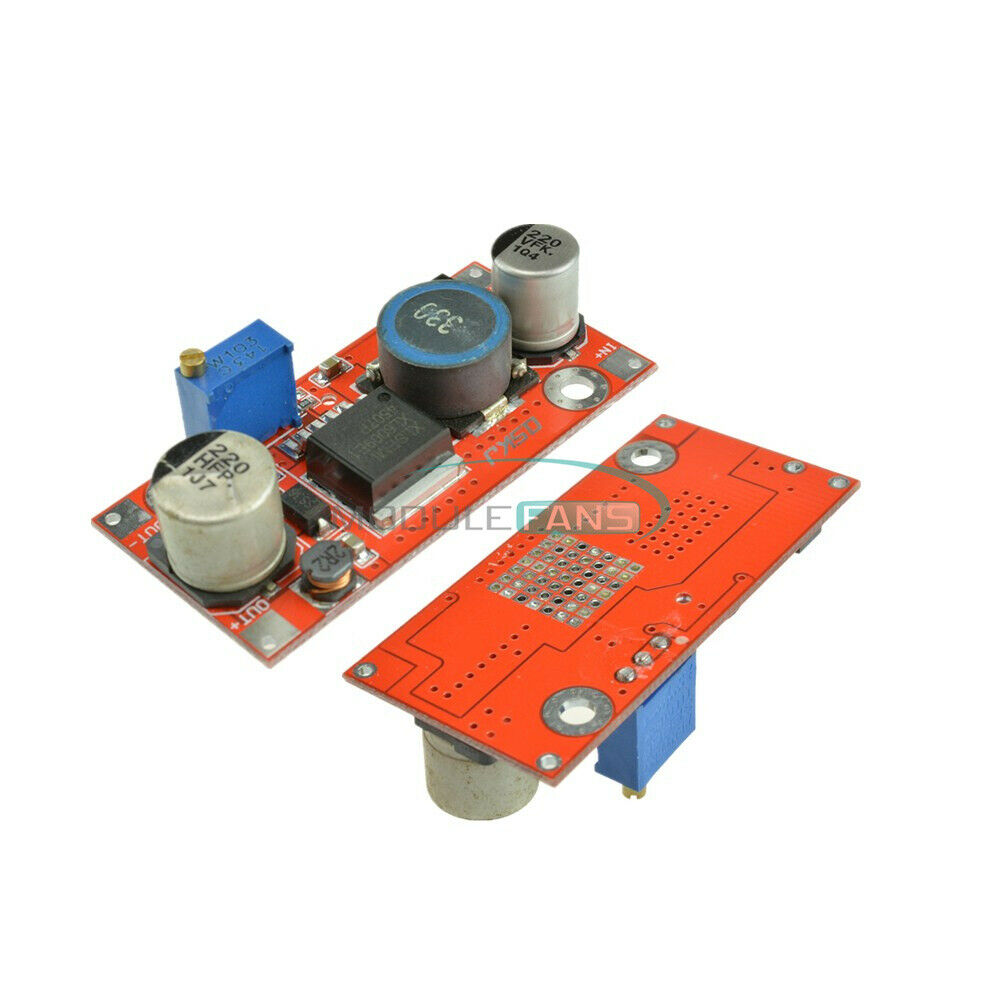 5PCS DC Step up XL6009 Boost Power Converter Module Replace LM2577 Adjustable