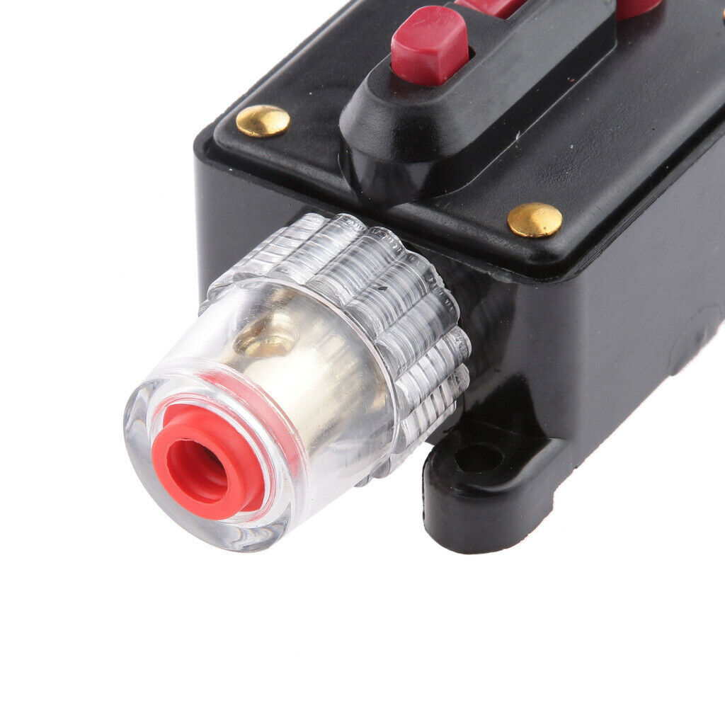 12V AUDIO CIRCUIT SWITCH FUSE for CAR in-LINE FUSE for 4 CABLES 8 to 250 AMP