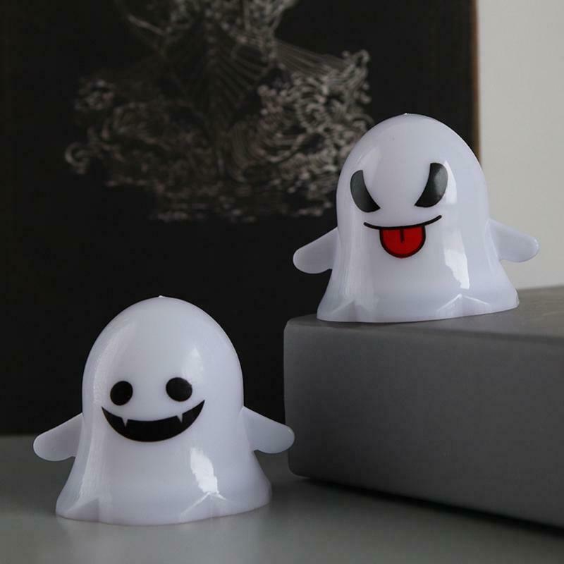 1PC Kids Night Light Plastic Ghost Shaped Cute Hanging Lights Holiday Gift