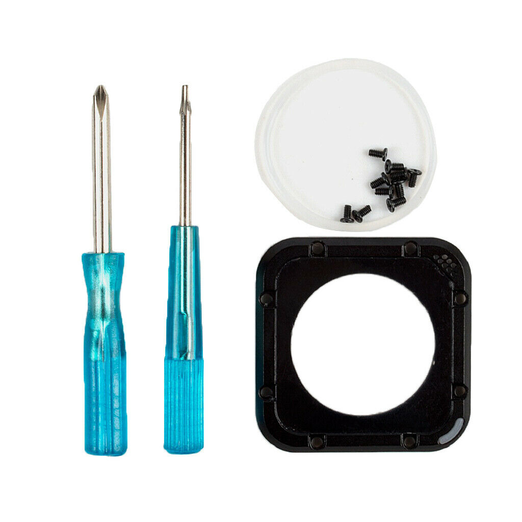 Waterproof Case Protective Replace Kit Lens Screws Tool for GoPro 4 Session