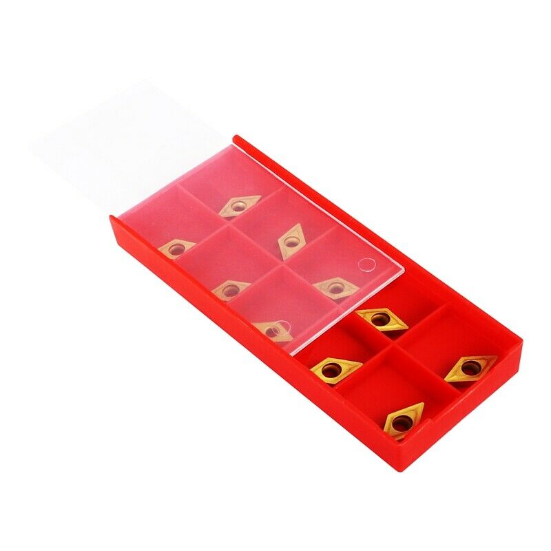 12Pcs Dcmt0702 Carbide Inserts + S12M-Sducr07 Bo Bar 150Mm With Wrench For CncX1