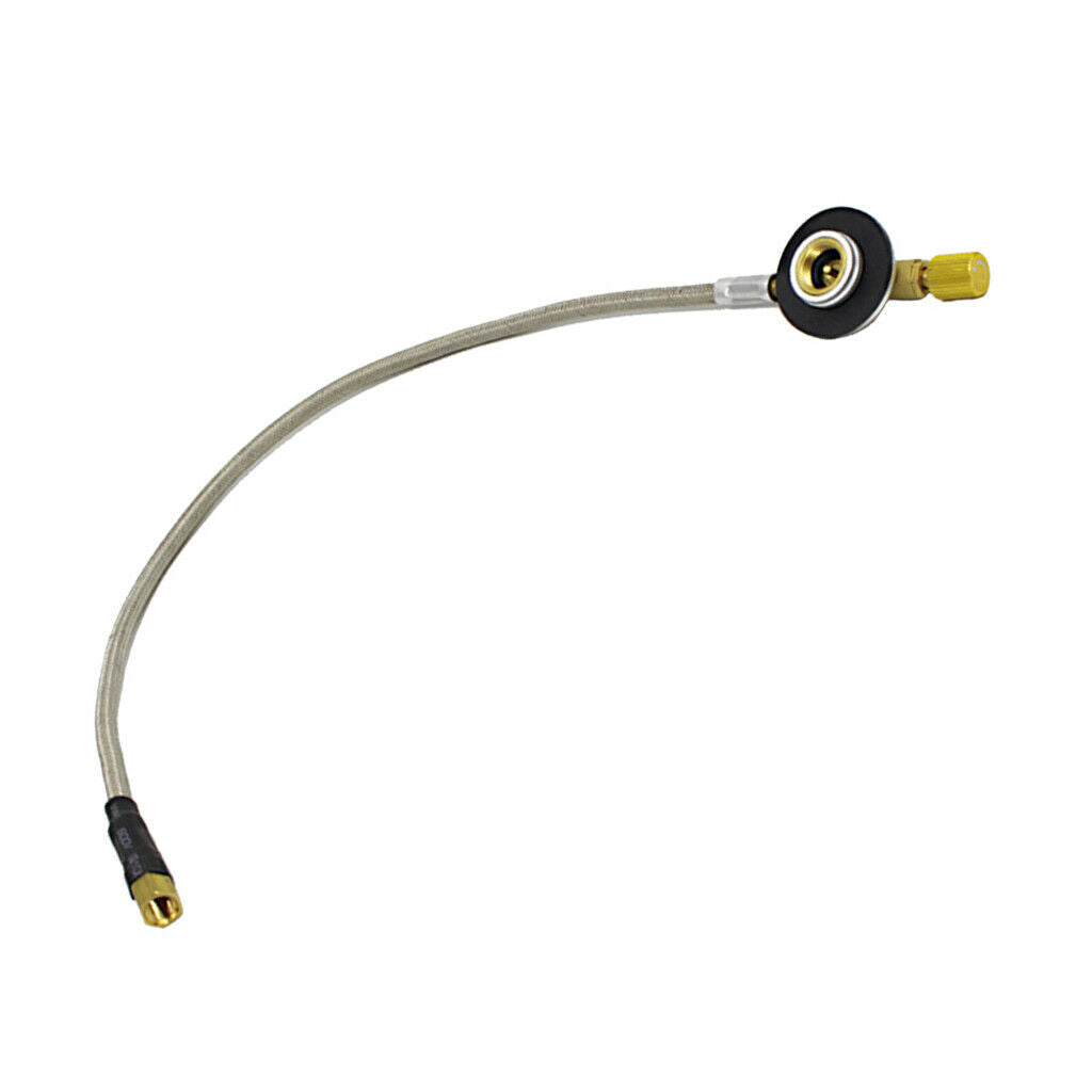 Portable Outdoor Braided Hose Gas Stove Burner Furnace Connector Gas Tank