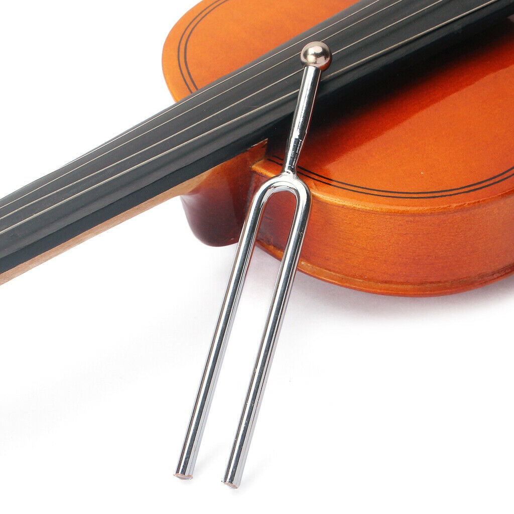 440HZ Metal Tuning Fork Tuner for Violin Guitar Musical Instrument