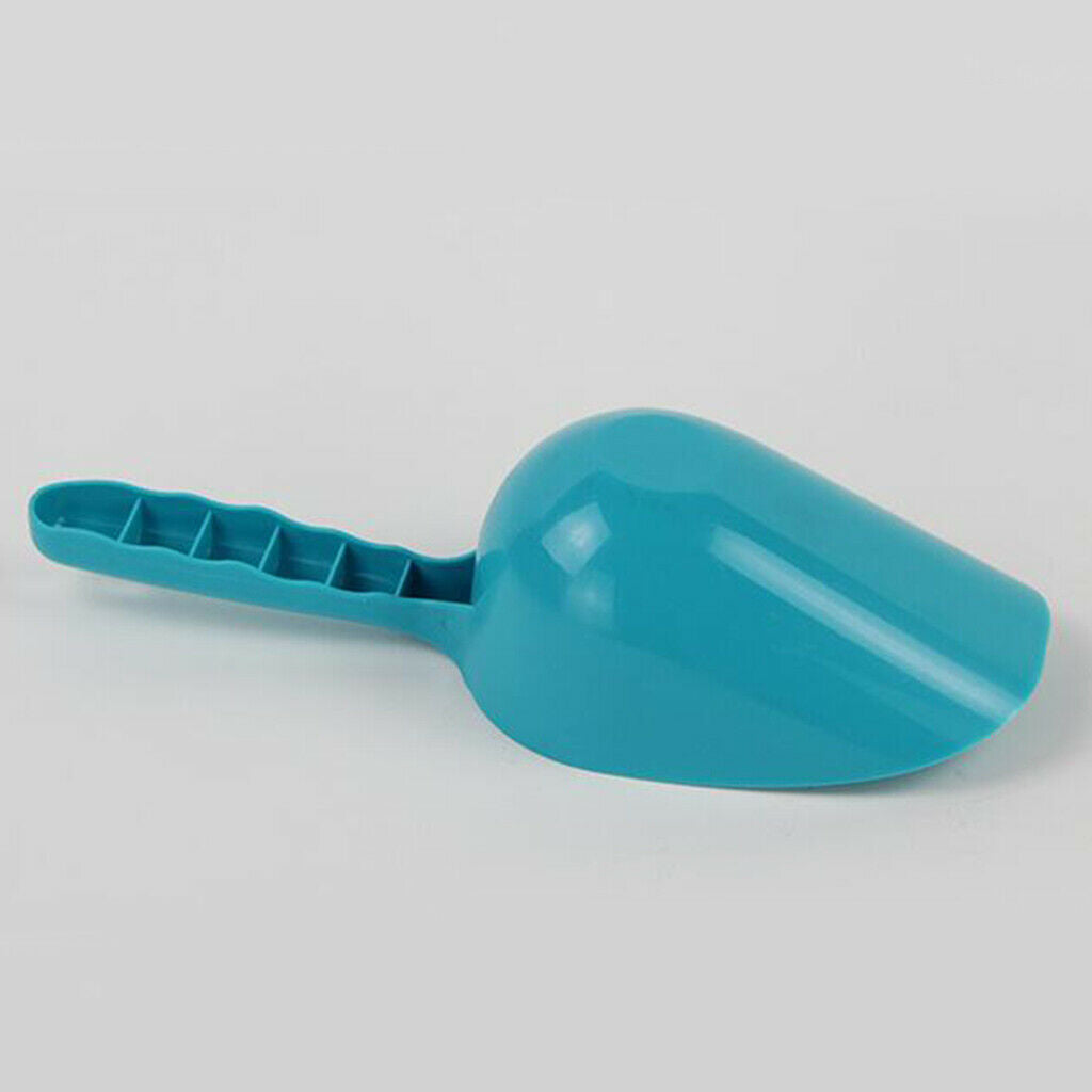 Plastic Mini Shovel Compost Soil Dog Food Weeding Scoop Garden Tool Blue
