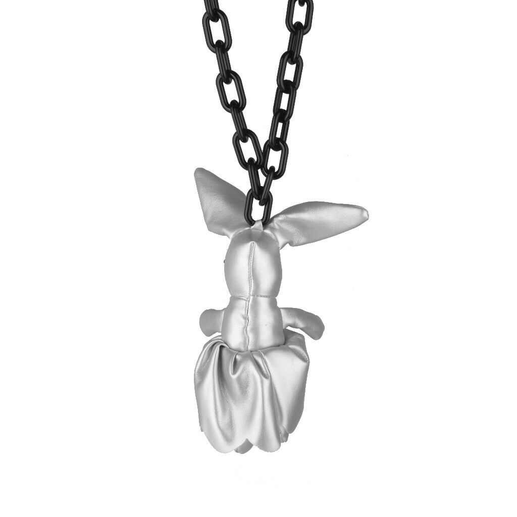 Fashion Cute Rabbit Pendant Statement Long Chain Sweater Necklace Jewelry