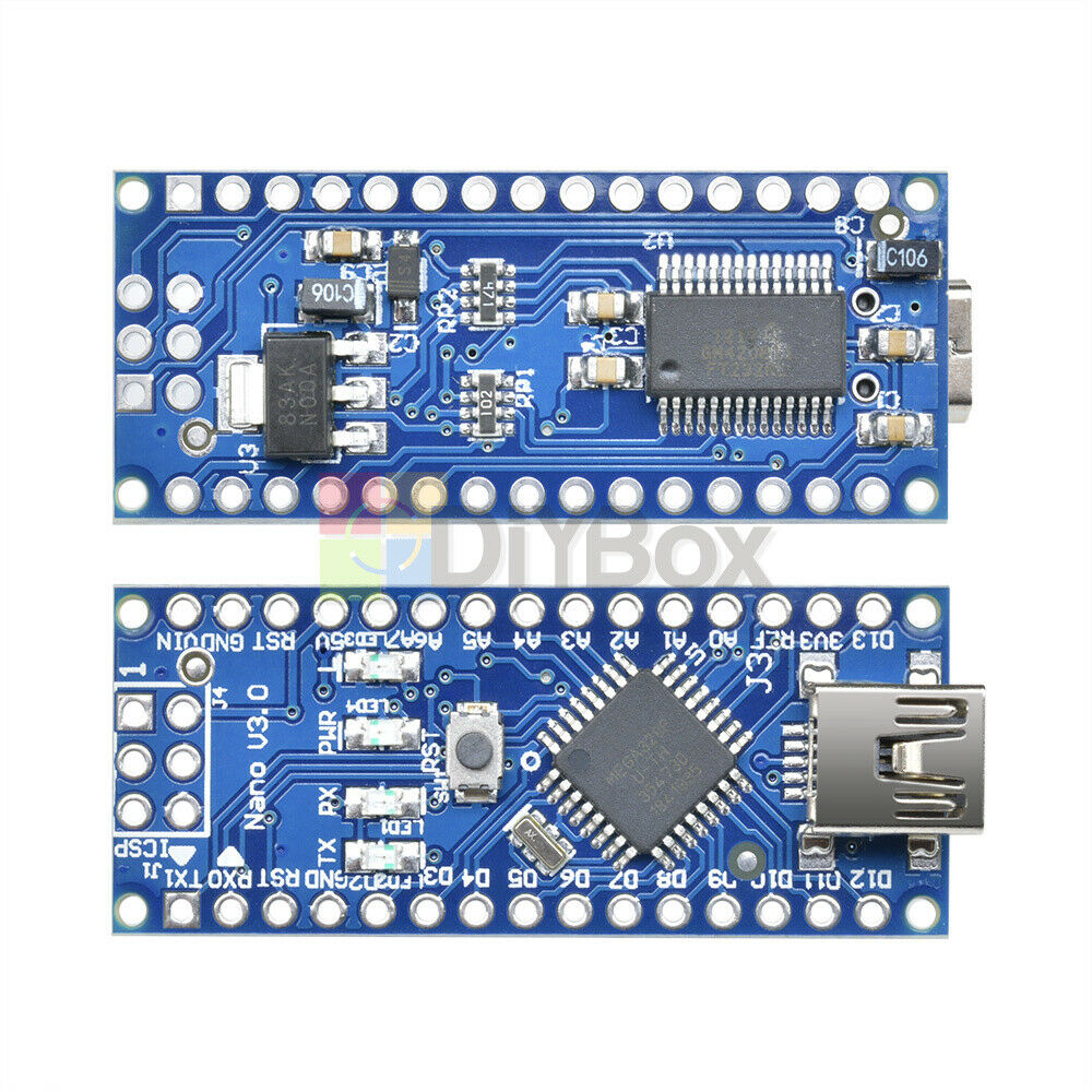 Nano V3.0 with ATMEGA328P FT232RL FTDI Micro-controller Module for Arduino New