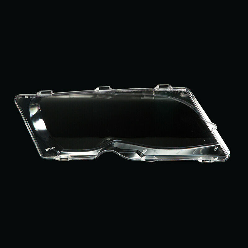 For BMW E46 LCI 4 Door 2001-06 Driver Left Side Headlight Lamp Clear Lens Cover