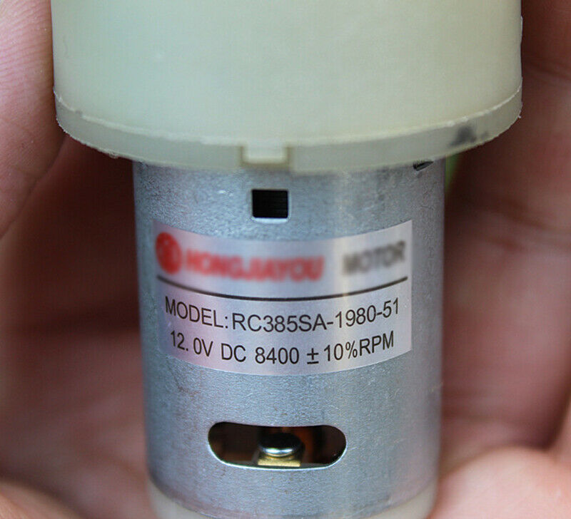 DC 12V 25-60 RPM carbon brush permanent magnet DC gear motor adjustable speed