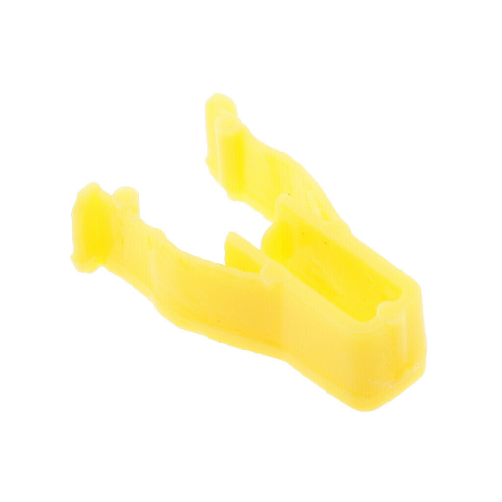 500 Pieces Yellow Dashboard Instrument Plastic Fastener And Card Buckle Clip