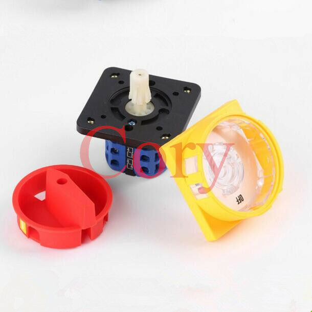 1PCS Combinations Changeover Universal Switch 8 Terminals 20A 500V 2 positions