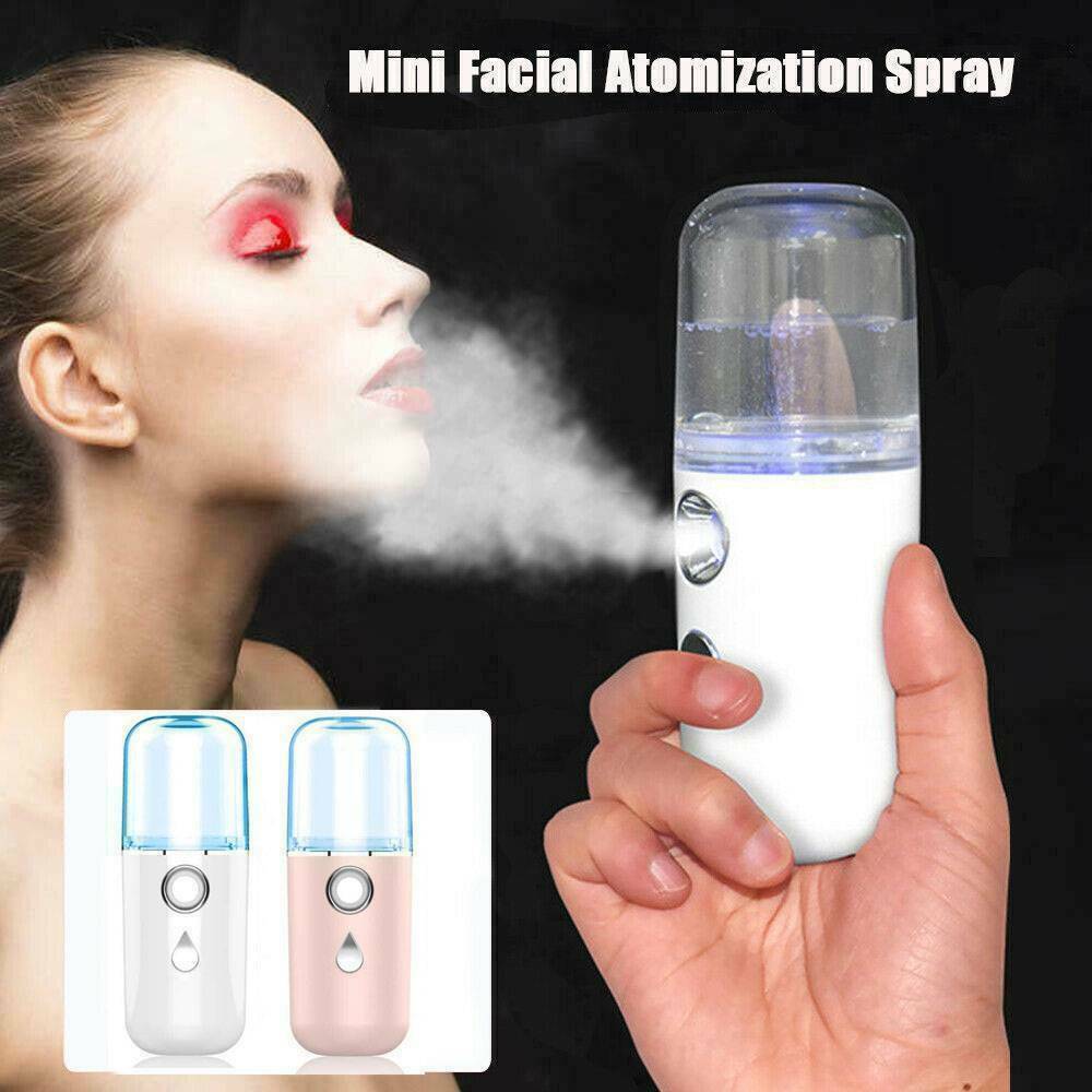 Portable USB Rechargeable Face Nano Mist Sprayer Aroma Diffuser Humidifier US
