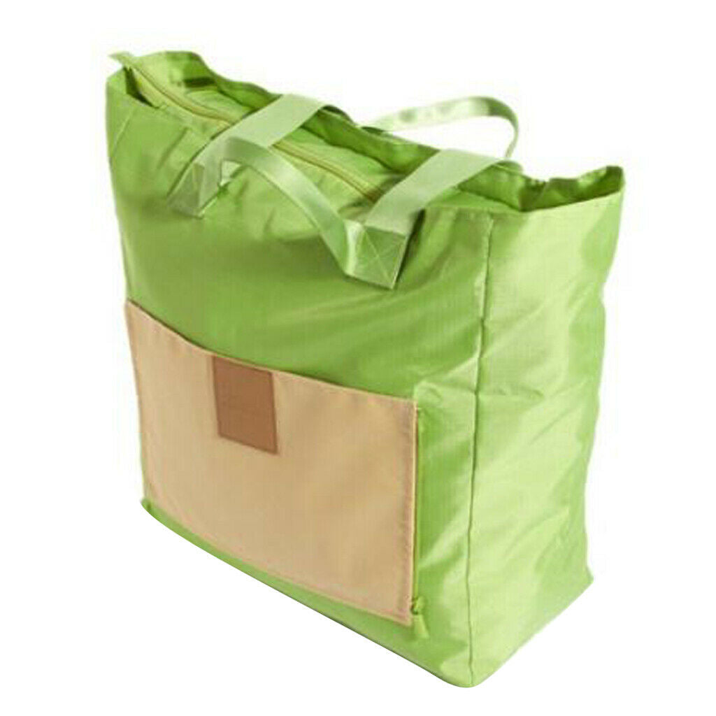 Lightweight Tote Bag Shoulder Bag for Gym Hiking Picnic Travel Beach Green