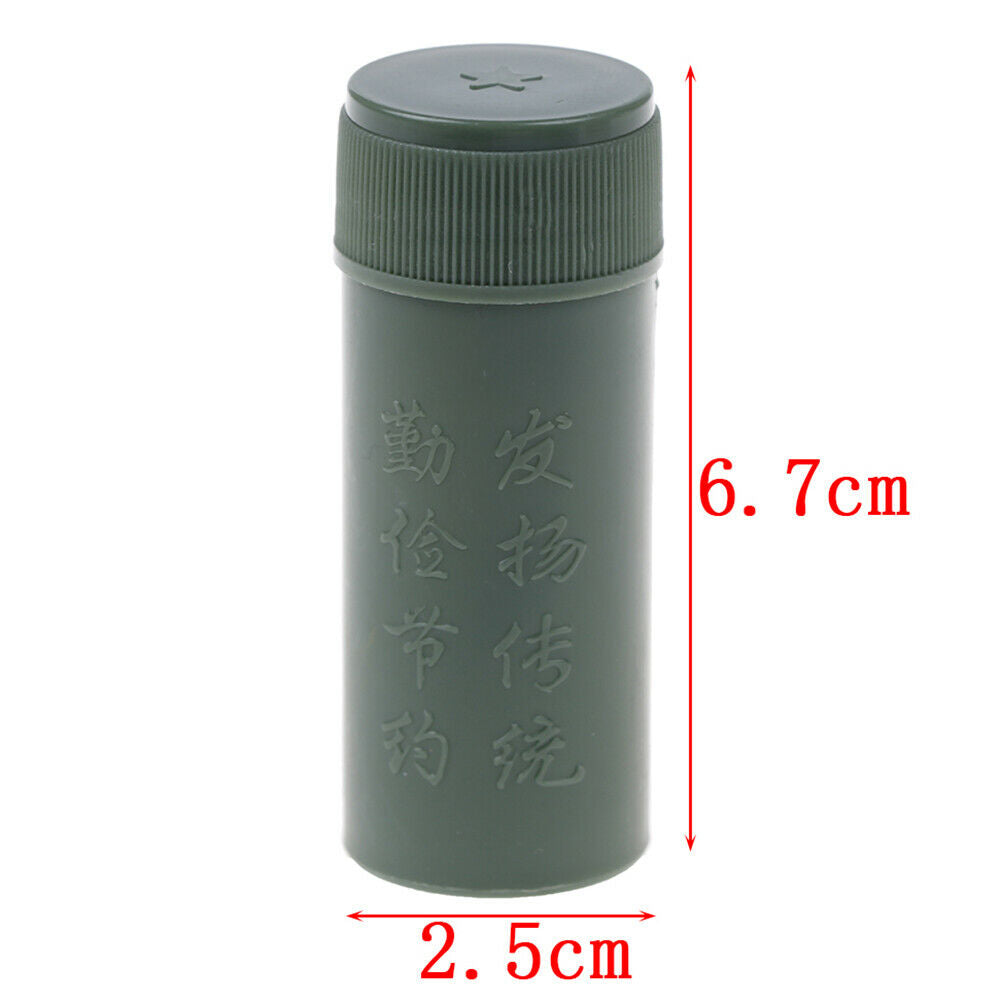1Pc mini travel sewing kit cylinder case with threads needles craft sewing bo.DD