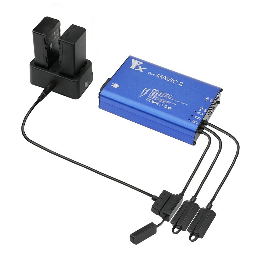 For DJI MAVIC 2 To Crystal Sky Monitor 5.5/7.85" Adapter Charging Cable Line