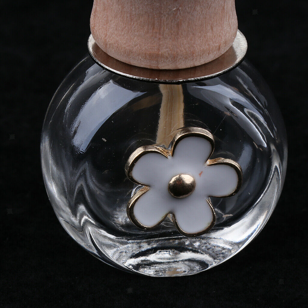 20Pack Transparent Empty Decorative Car Hanging Perfume Bottle 8ml+6ml